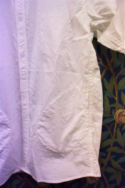 画像2: BOOZE  シャトル織機ホワイトオックスフォード　定番半袖シャツ
