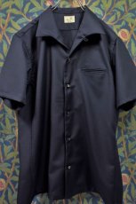画像3: BOOZE  Open Collar Shirt(生地HOLLAND&SHERRY 開襟シャツ) (3)