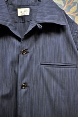 画像3: BOOZE  Open Collar Shirt(縞柄開襟シャツ) (3)