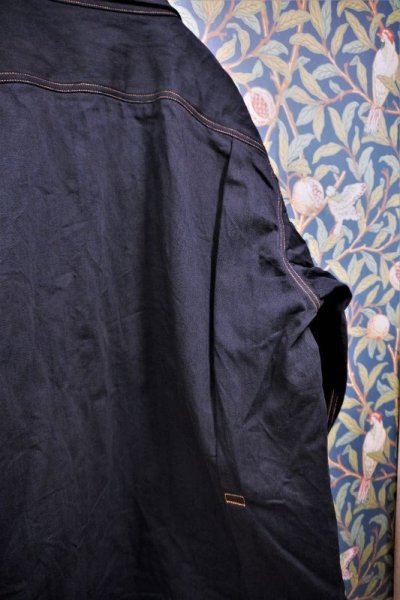 画像2: BOOZE Denim Tuck jacket(タックデニムジャケットワイド版)