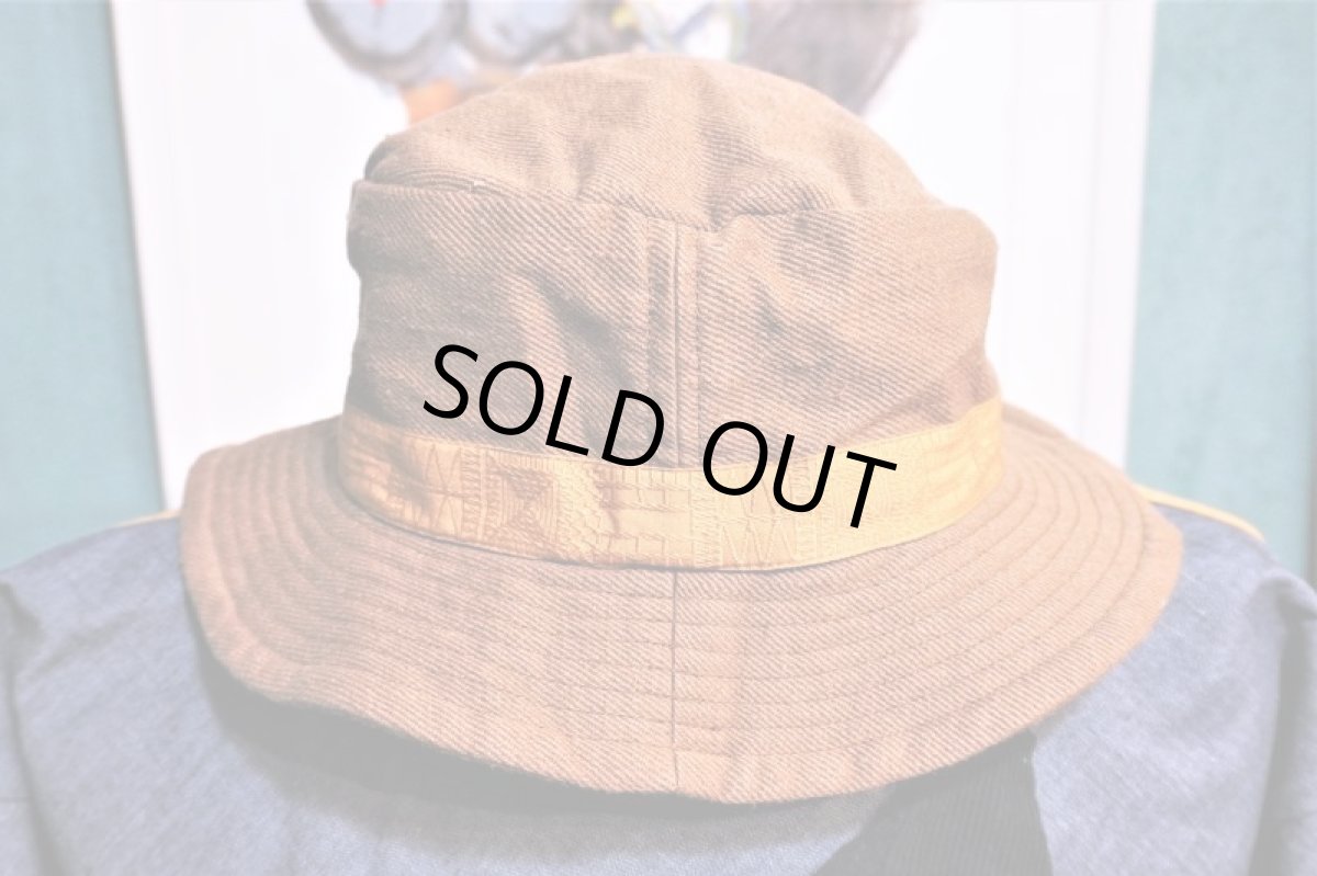 画像2: BOOZE DESIGN WORKS リネンウールジャングルハット (2)