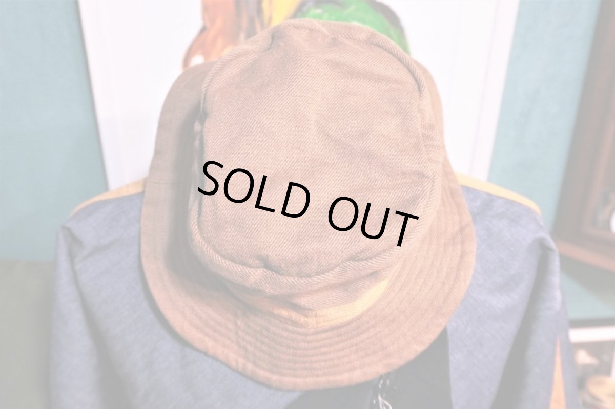 画像3: BOOZE DESIGN WORKS リネンウールジャングルハット (3)