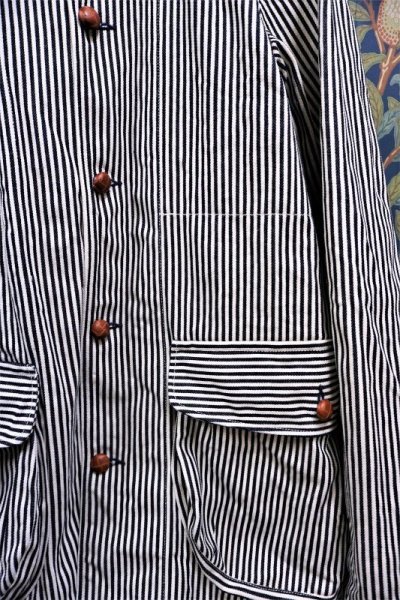 画像2: BOOZE  Hickory Stripe Cover Jacket(カバージャケット)