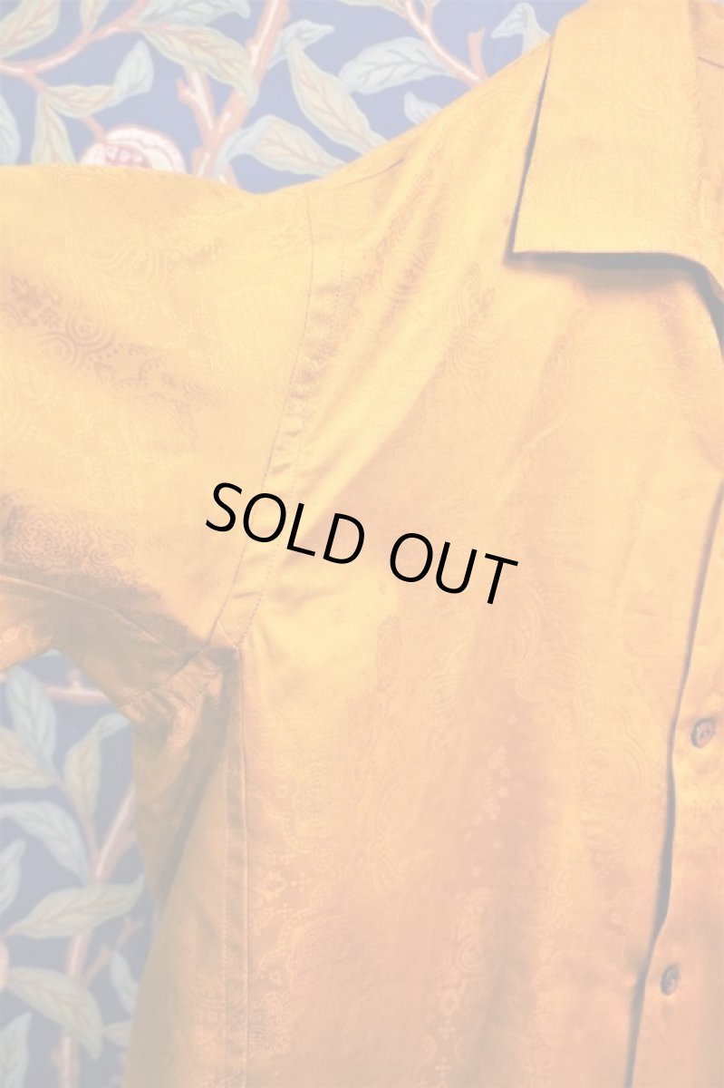 画像4: BOOZE  Open Collar Shirt(ジャガード織柄開襟シャツ) (4)