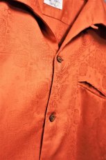 画像4: BOOZE  Open Collar Shirt(ジャガード織柄開襟シャツ) (4)