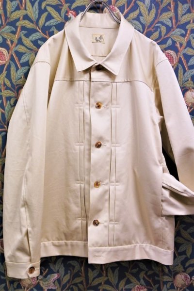 画像1: BOOZE Tuck jacket(ギザコットンタックジャケットワイド版)
