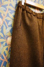 画像3: BOOZE DESIGN WORKS Wool Easy Pants(イタリア製ウールツイード生地フリーパンツ) (3)