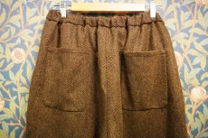 画像5: BOOZE DESIGN WORKS Wool Easy Pants(イタリア製ウールツイード生地フリーパンツ) (5)