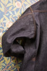 画像7: BOOZE Denim Tuck jacket(タックデニムジャケットワイド版ショート丈) (7)
