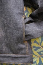 画像3: BOOZE Denim Tuck jacket(タックデニムジャケットワイド版ショート丈) (3)