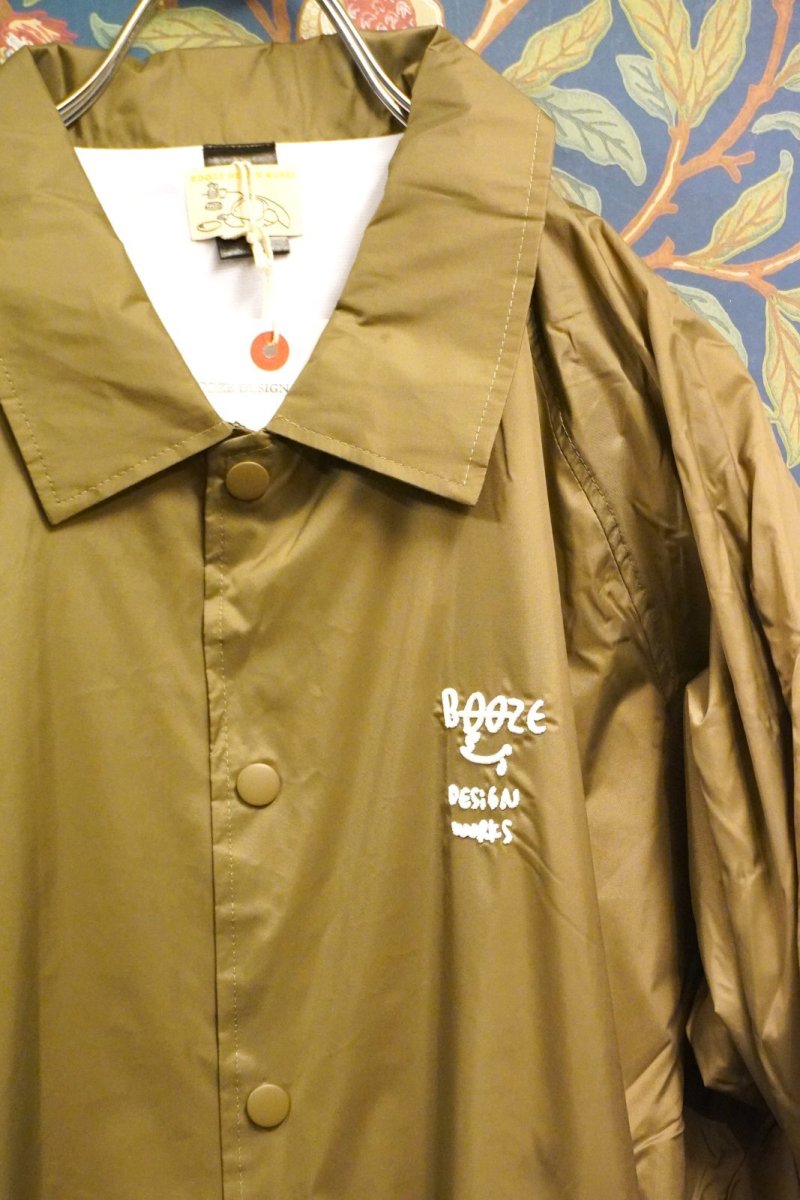 画像3: BOOZE  ３D蓄光刺繍ロゴコーチジャケット (3)