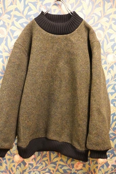 画像2: BOOZE Mock Neck Pullover(イングランドメルトンモックネック)