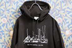 画像1: BOOZE Hoodie(アートワーク中村穣二)京葉工業地帯T/C起毛パーカー (1)