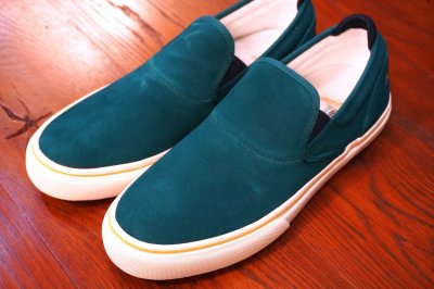 画像2: Emerica WINO G6 SLIP ON Dark Green(スエードスリッポン) 