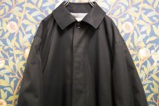 画像1: BOOZE Gabardine Half Coat(比翼ミドル丈　綿ギャバジンコート濃紺) (1)