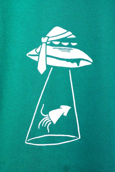 画像2: BOOZE KIZM 蓄光TEE(キズム)イカは裏切らない