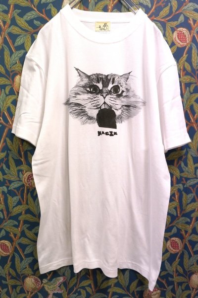 画像1: BOOZE　MASAKI SATO　MMGZK TEE(猫TEE)