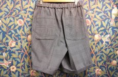 画像3: BOOZE DESIGN WORKS  Short Pants (120’s MINK CASHMERE ENGLAND)グレンチェック短パン (3)