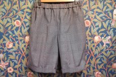 画像1: BOOZE DESIGN WORKS  Short Pants (120’s MINK CASHMERE ENGLAND)グレンチェック短パン (1)