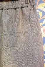 画像4: BOOZE DESIGN WORKS  Short Pants (120’s MINK CASHMERE ENGLAND)グレンチェック短パン (4)