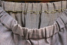 画像6: BOOZE DESIGN WORKS  Short Pants (120’s MINK CASHMERE ENGLAND)グレンチェック短パン (6)