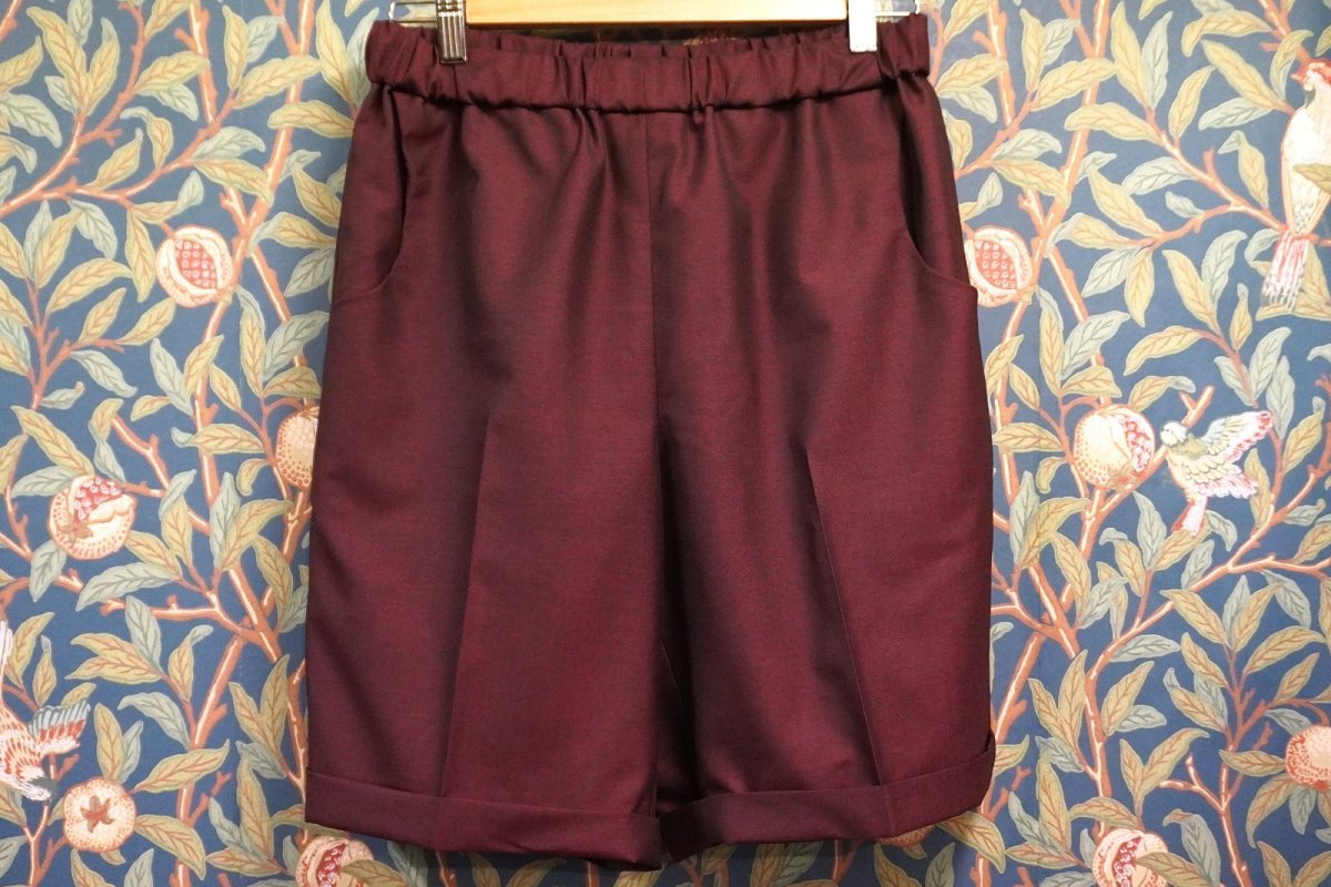 画像1: BOOZE DESIGN WORKS  Short Pants (生地HOLLAND&SHERRY) (1)