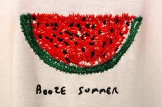 画像3: BOOZE スイカ刺繍Tシャツ(アートワーク中村穣二) (3)