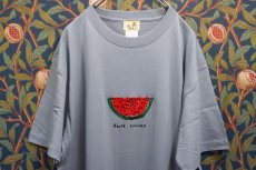 画像1: BOOZE スイカ刺繍Tシャツ(アートワーク中村穣二) (1)