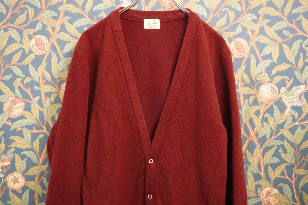 画像1: BOOZE  Cardigan(ウールフハクカーディガン)残りMのみ (1)