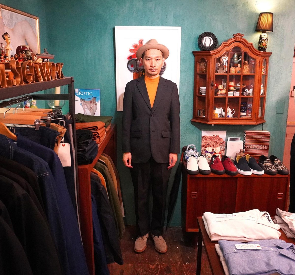 画像11: BOOZE Soft Suit(テーラードジャケット)香港買い付けイングランド製生地 (11)