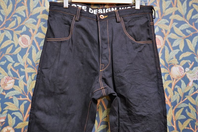 画像1: BOOZE DESIGN WORKS  Standard Denim pants(2度染めデニム　スタンダード) 31〜38インチ (1)